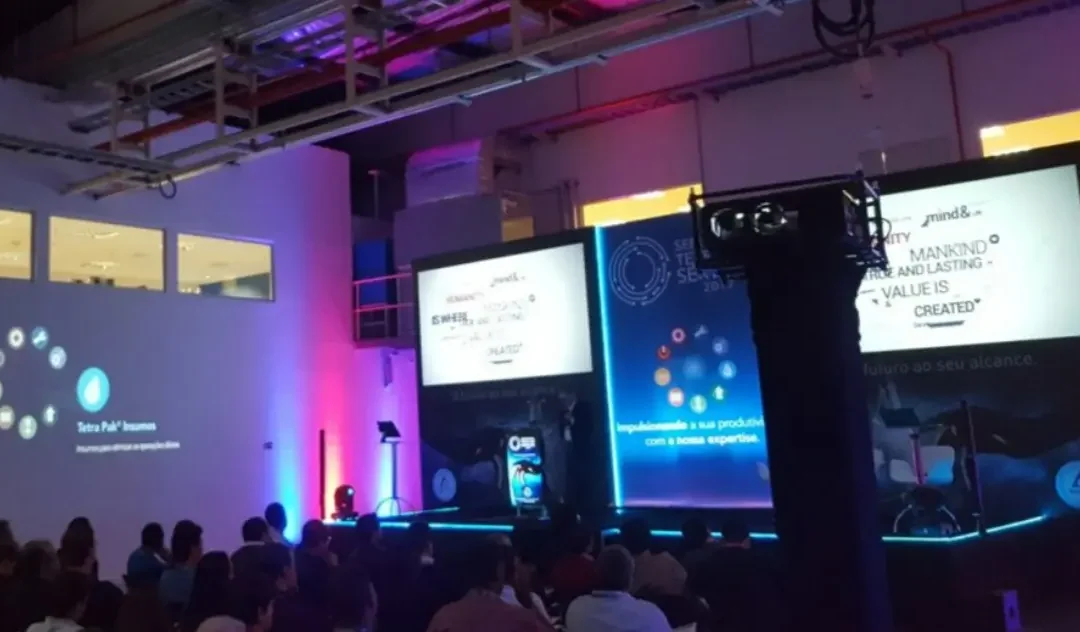 Evento Lallemand - Hotel Royal Palm Tower - Som, painel de LED, estrutura e luz