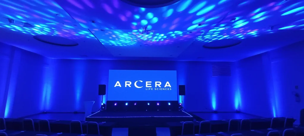 Evento NM Viagens - Hotel Vitoria Indaiatuaba - Som, painel de LED, estrutura e luz 
