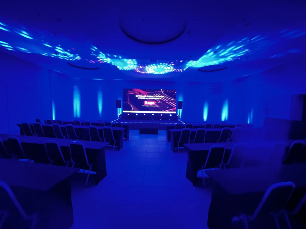 Evento NM Viagens - Hotel Vitoria Indaiatuaba - Som, painel de LED, estrutura e luz 
