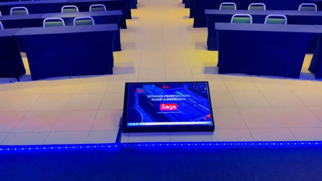 Evento NM Viagens - Hotel Vitoria Indaiatuaba - Som, painel de LED, estrutura e luz 