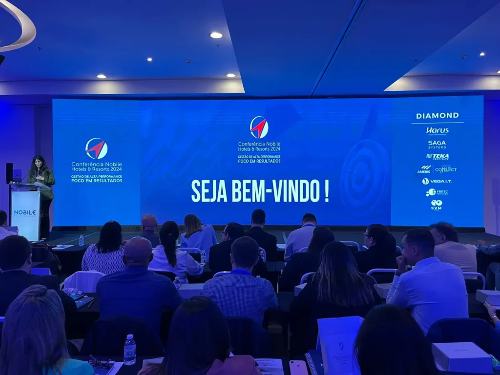 Evento Nobile - Hotel Vitoria Campinas - Som, painel de LED, estrutura e luz