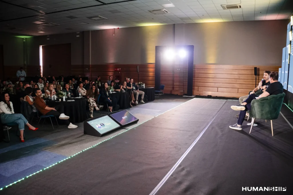 Evento Share RH - Cyan Resort Itupeva - Som, painel de LED, estrutura e luz